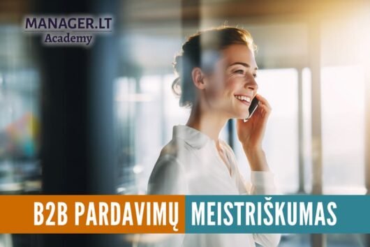 B2B pardavimų meistriškumas - Praktinė pardavimų mokymo programa komandai