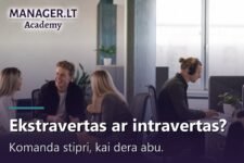 Ekstravertiškas ir intravertiškas kolegos dirba biure