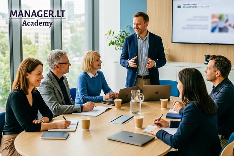 Manager.LT Akademija – verslo mokymų sesija