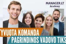 Motyvuota komanda turėtų būti vienas pagrindinių vadovo tikslų