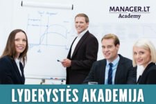 Vadovavimo ir lyderystės mokymai vadovams - Manager.LT lyderystės akademija