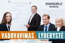 Vadovavimo ir lyderystės mokymai vadovams – Manager.LT lyderystės akademija